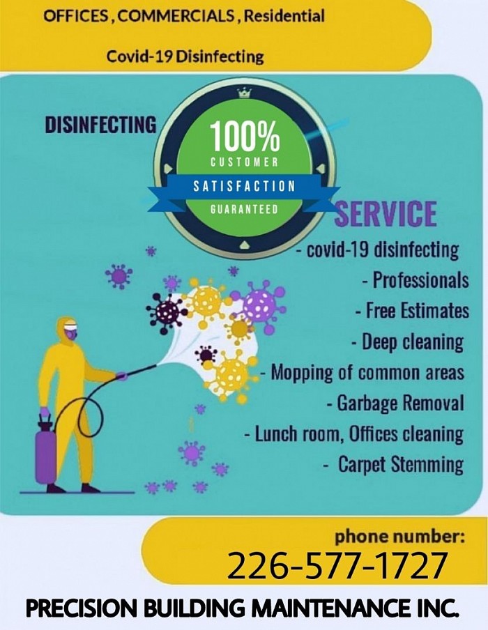 covid-19 disinfecting